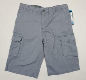 TONY HAWK NEW YOUTH BOYS 16 H GREY CHARCOAL COTTON CARGO SHORTS